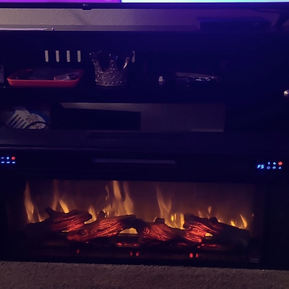 Entertainment Accessories 43" Fireplace Insert
